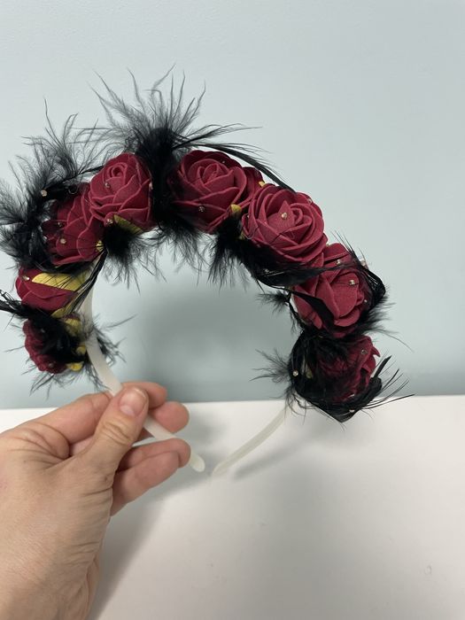 Opaska wianek fascynator