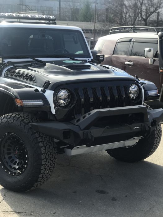 Jeep Wrangler передній бампер алюміній Rival