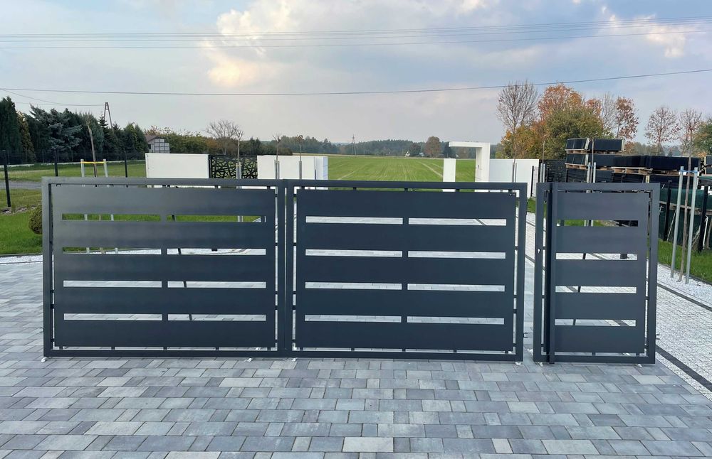 Brama + Furtka z profila 80x20 Ocynk +Ral Producent