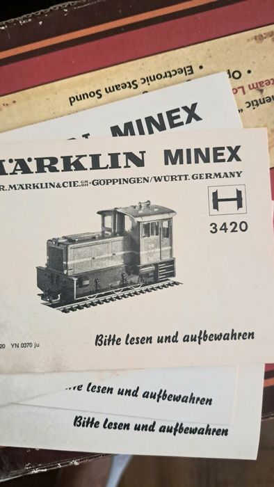 Lote de comboios Minex Marklin