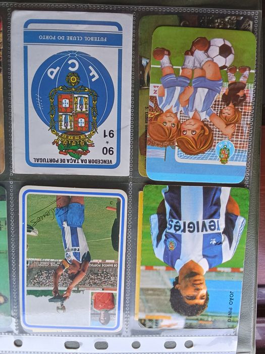Calendários futebol anos 80/90