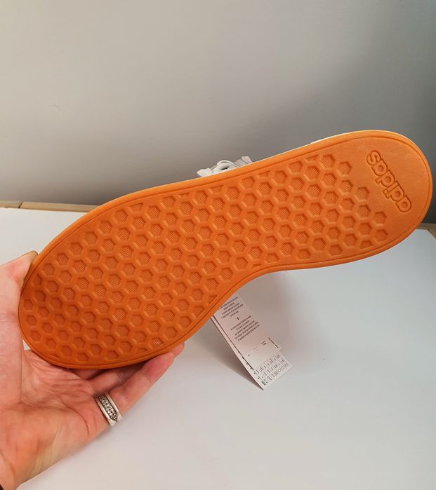 Кеды мужские новые Adidas Grand Court Base серые