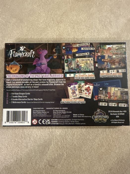 Flamecraft Dragons of the Past dodatek do gry planszowej