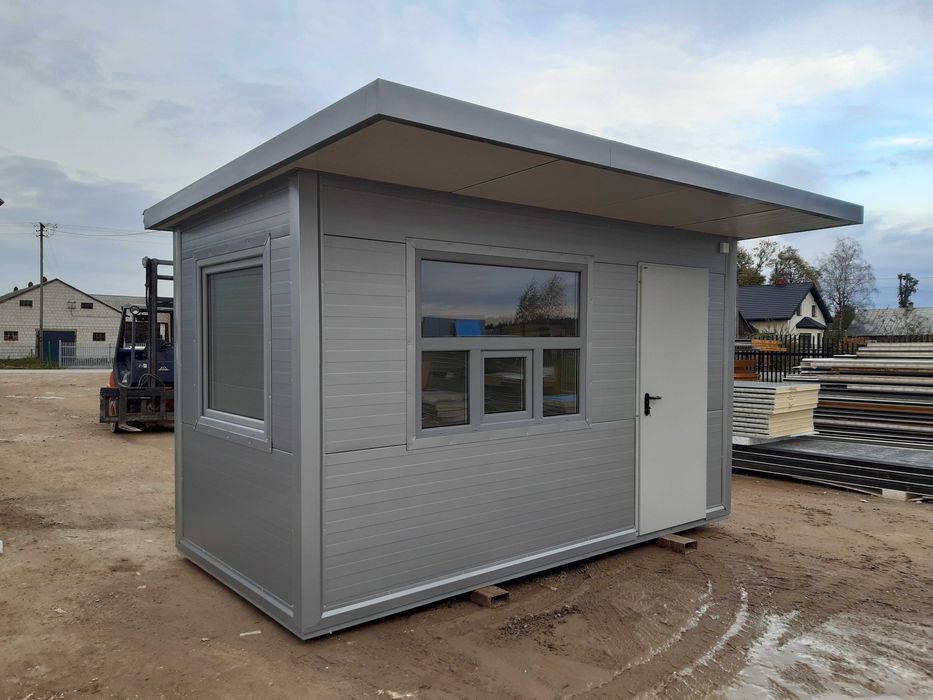 kontener stróżówka budka portiernia biuro pawilon biurowy komis