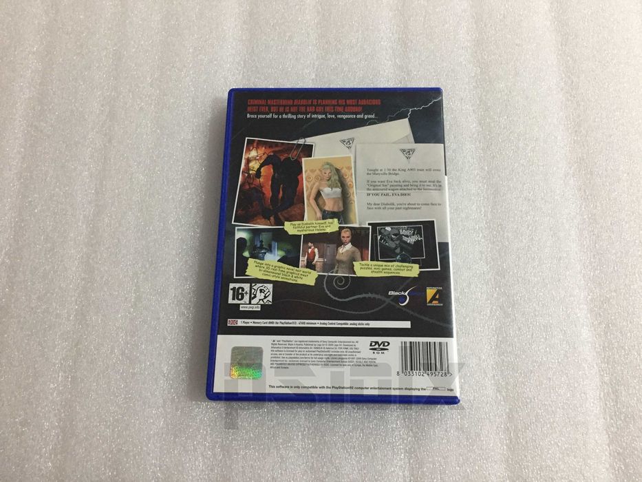Diabolik The Original Sin playstation ps2
