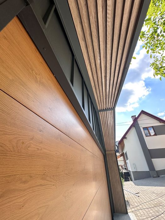 Garaż Blaszany drewnopodobny 6x6 7x6 7x7 8x7