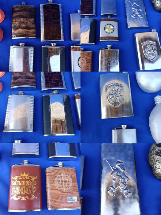 Советскиая армейская военная фляга СССР алюминиевая  для коллекции