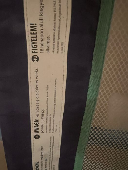 Barierka ochronna do łóżeczka