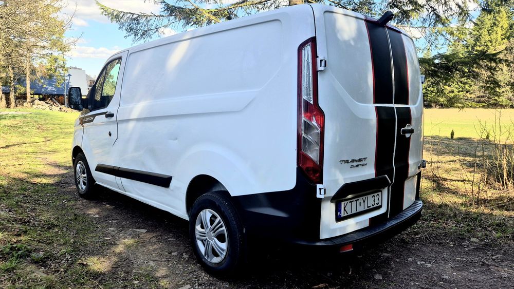 Ford Transit Custom blaszak 3 osobowy 2020r polift 2.0 Ecoblue Uszkodzony