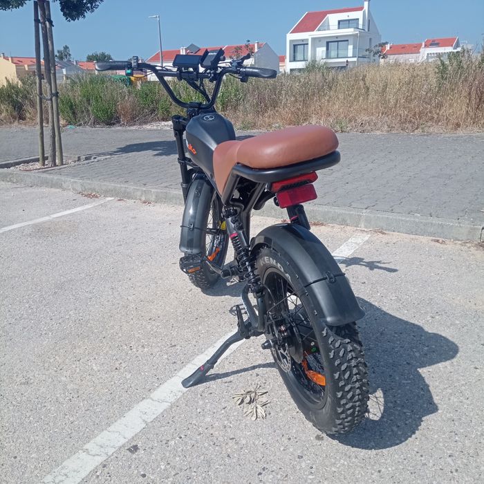 Bicicleta elétrica a pedais Emoko