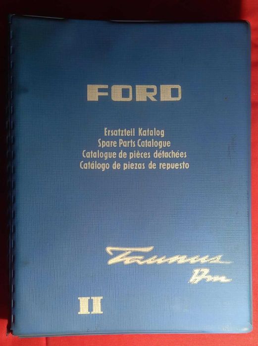 Catálogo de peças do Ford Taunus 17m
