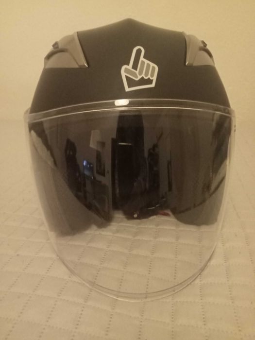 Capacete mota novo