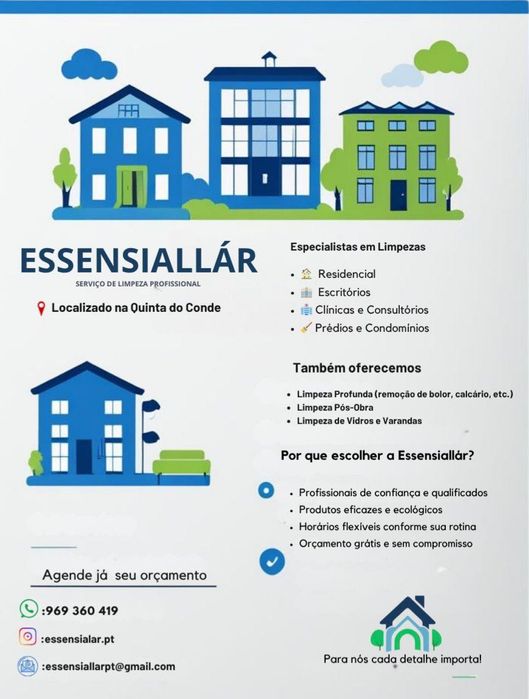 Limpezas em toda margem Sul