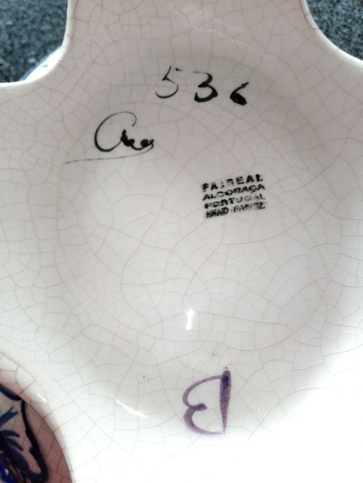 Sopeira com dois castiçais Alcobaça