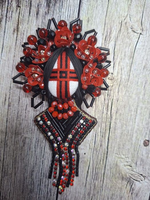 Брошки мотанки  ручної роботи