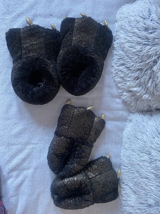 Kapcie  Łapy smoka 2 sztuki