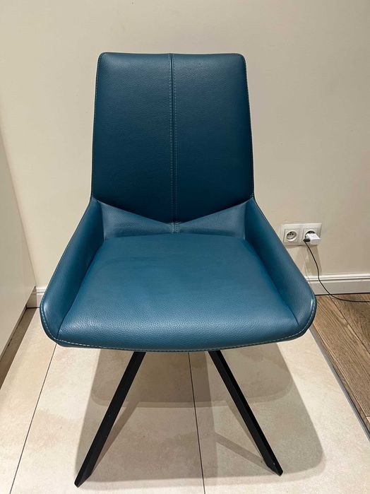 Turkusowe krzesło H&H