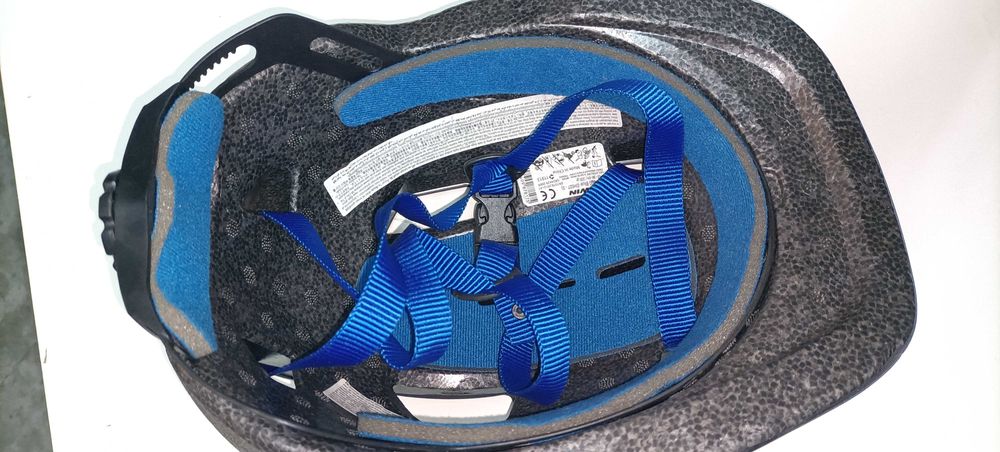 capacete azul tamanho S