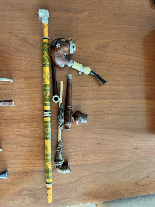 Vendo lote 12 cachimbos antigos  por 145,00 ou a umissdr