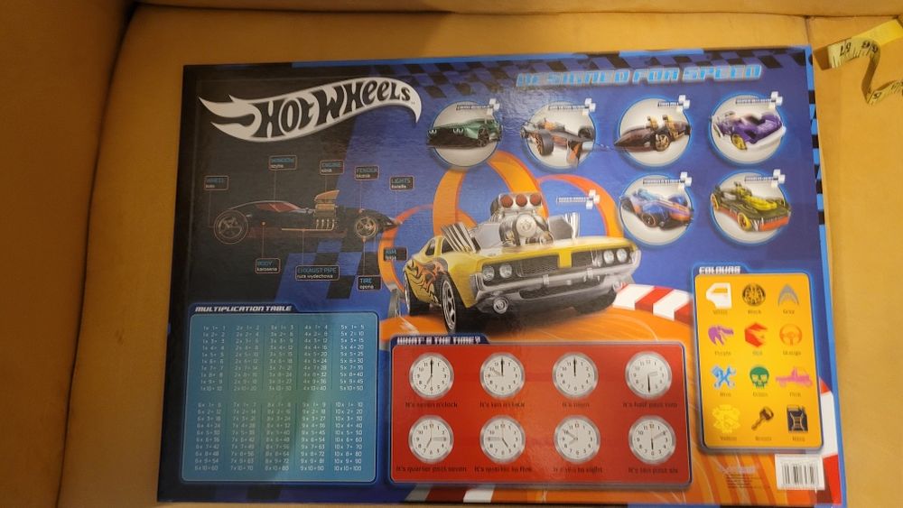 Podkład na biurko Hotwheels