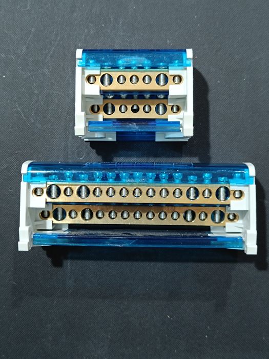 блоки розподільч. Клемніки, стопора, маркери,