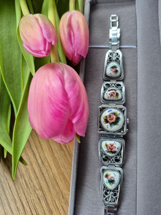 Przepiękny stary zegarek mechaniczny Czajka Chaika UNIKAT