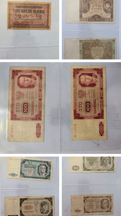 Banknoty polskie - kolekcja