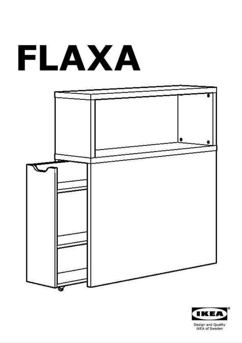 Cabeceira ou estante IKEA FLAXA