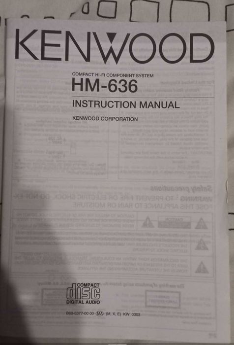 Kenwood HM 636 музичний центр