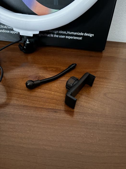 Ring Light RGB 36cm NOVA (Com comando e suporte telemovel incluidos)