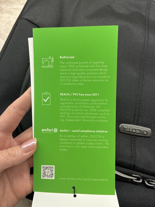 DICOTA - torba na laptop 14 - 15,6. Bardzo solidna. Nowa z metką