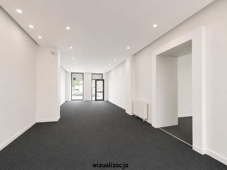Lokal 130m2, handel/usługi/biura, ścisłe centrum, ruchliwa ulica, widoczny punkt
