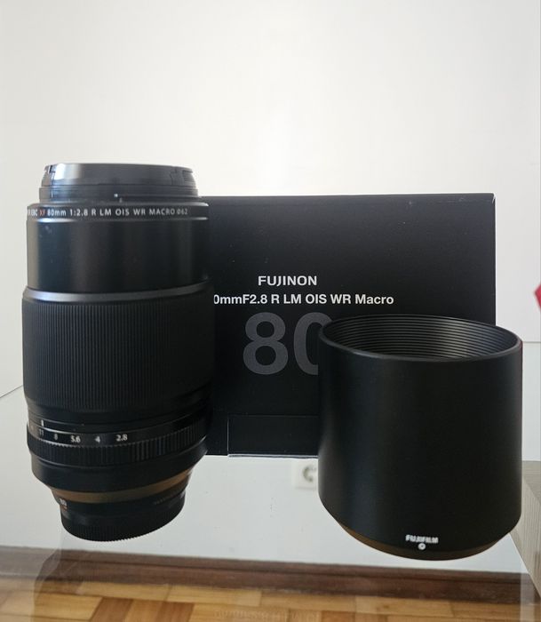 FUJIFILM  XF 80mm f/2.8 R LM OIS WR Macro como nova