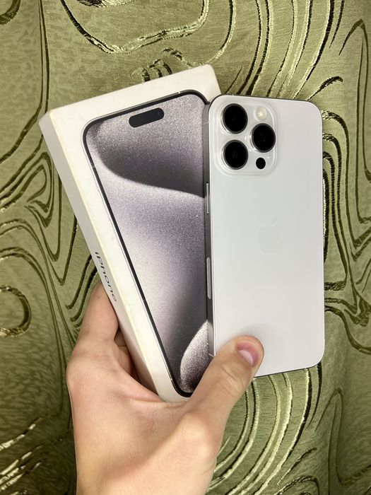iPhone 15 Pro Max 1TB White Titanium