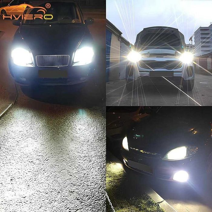Lâmpadas de farol de carro luz de nevoeiro H7 - 2 peças