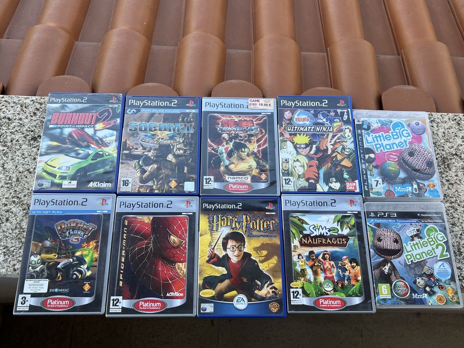 Vários Jogos PS2, PS3 e PS4 | Coleção Completa à Venda