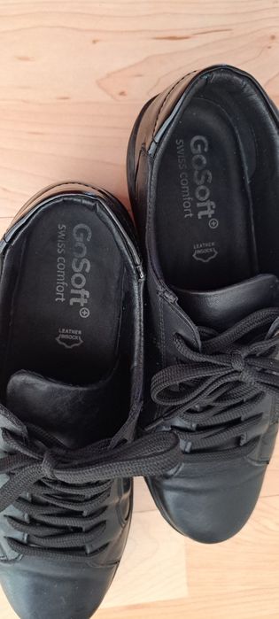 Damskie buty ze skóry-GoSoft -39