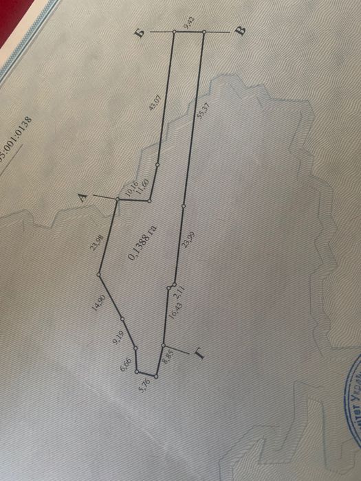 Земельна ділянка під забудову