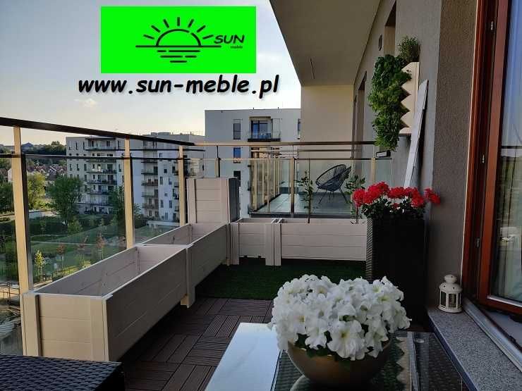 Donica drewniana 120x40x50 - dostępne inne wymiary ( sun-meble.pl )