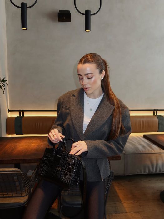 Жакет з кашеміру, жакет cher17, marsego, приталений піджак, пальто