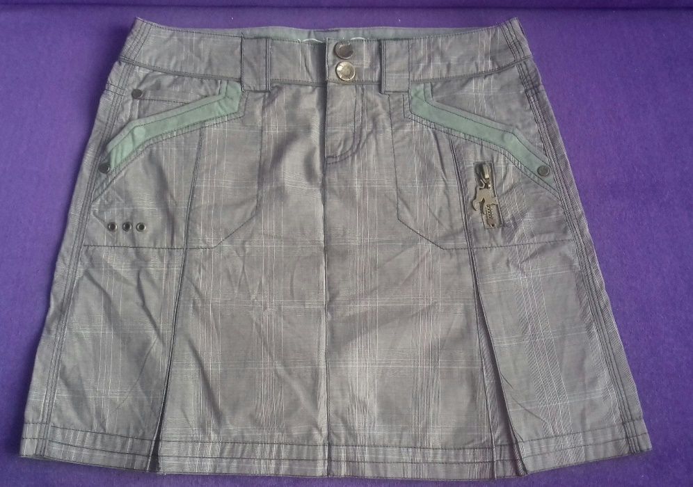 PHILIP RUSSEL spódniczka w kratkę r.38 M