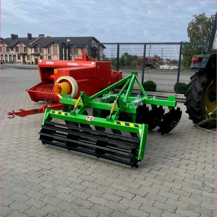 ДУЖЕ ХОРОША ТА ПОСИЛЕНА РАМА - Дископлуг, борона дискова, диски 1,8 м