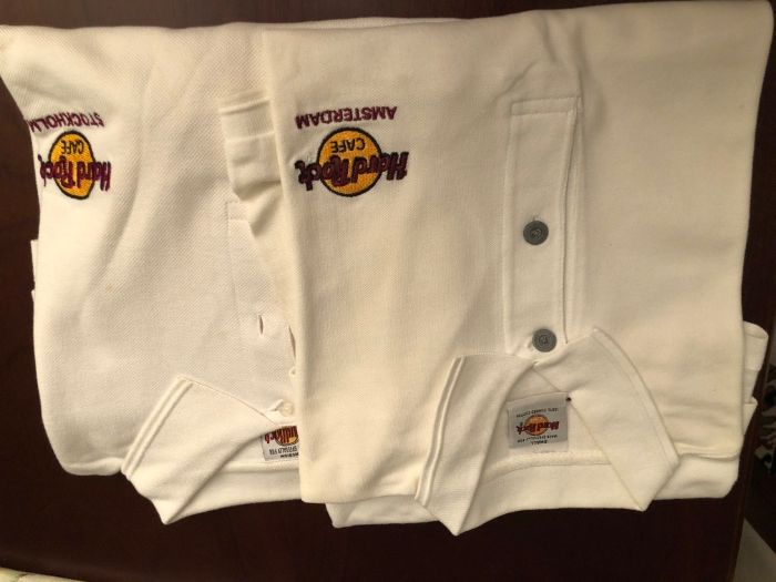 Polos Hard Rock Café – 25€ – novos – sem uso