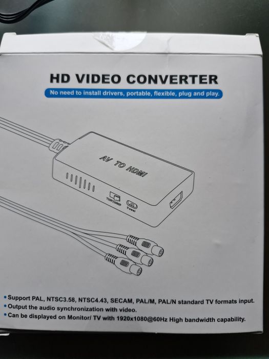 KONWERTER hd video hdmi conwenter adapter