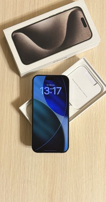 iPhone 15 Pro 128gb Natural Titanium Neverlock