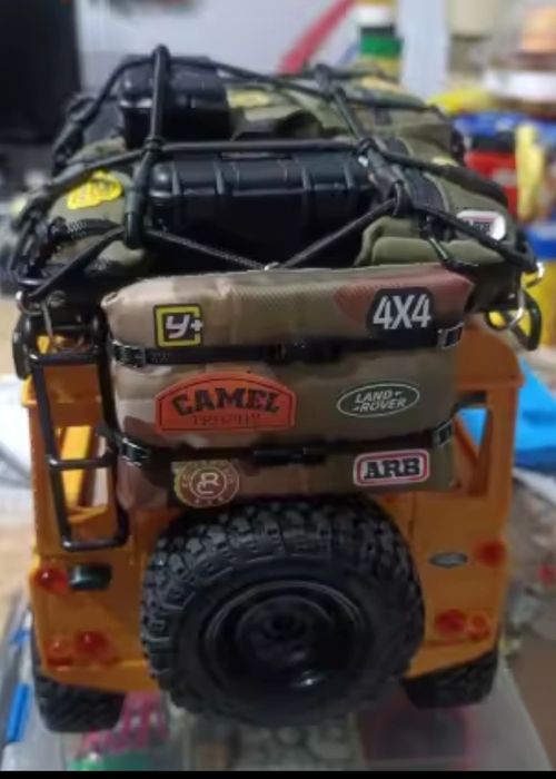 Imitacja namiotu dachowego do modelu rc 1:18 1:24 TRX4M SCX24