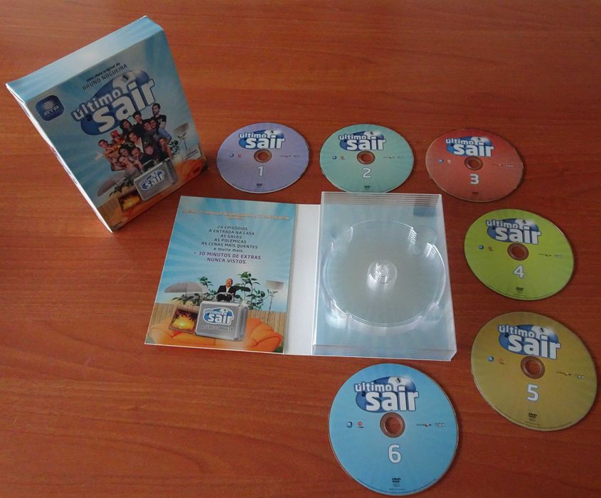 Ultimo A Sair (Série Completa - 6 DVD Video) de Bruno Nogueira