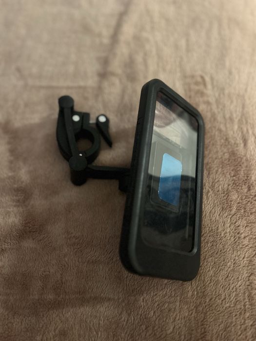 Suport e microfone wirless para mota