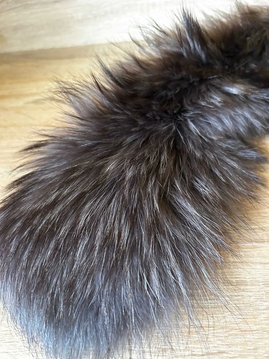 Комір натуральне хутро єнот