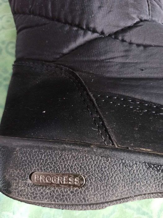 Дутые брендовые зимние сапожки 37р.Мех